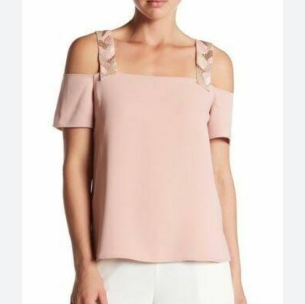 Cooper & Ella NWT sequin blouse xxs